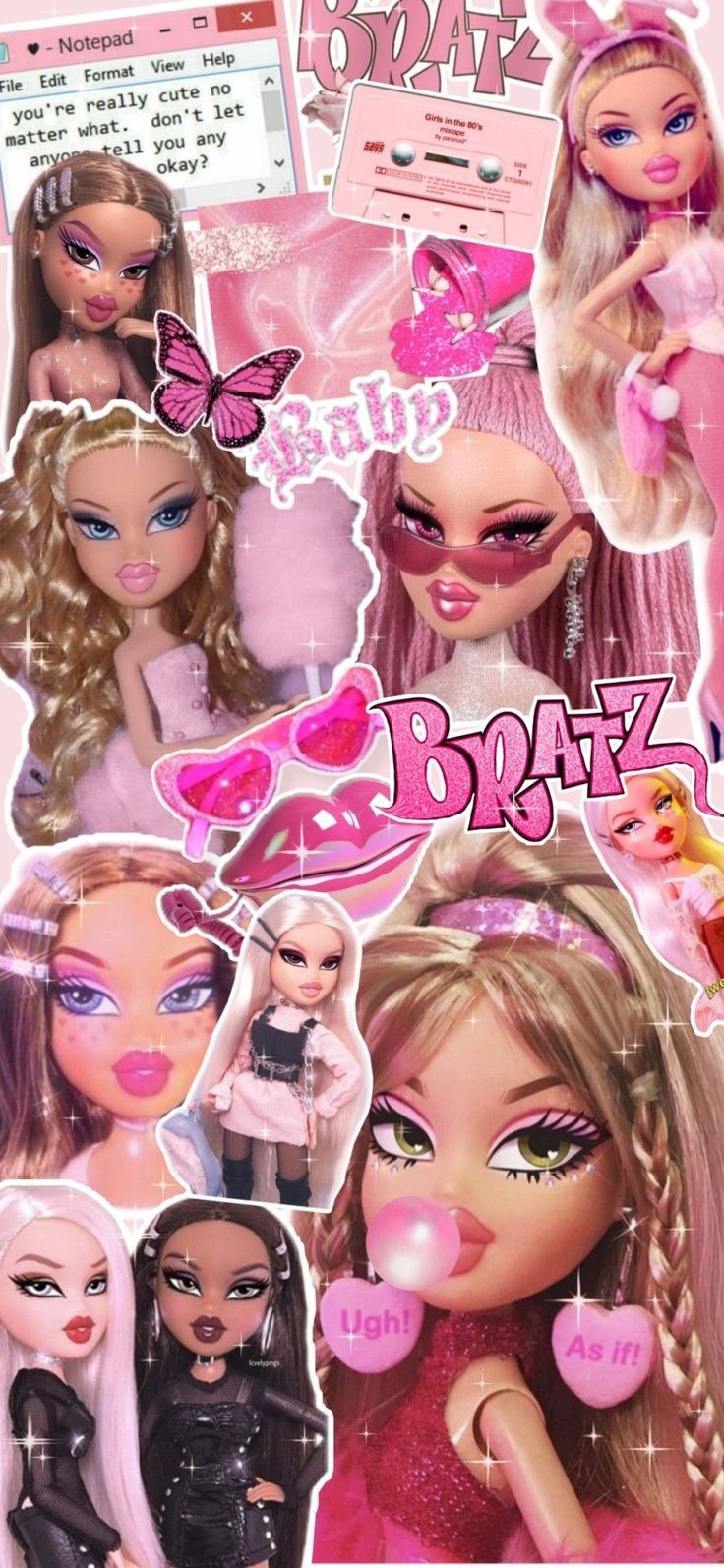 bratz wallpaper on Tumblr