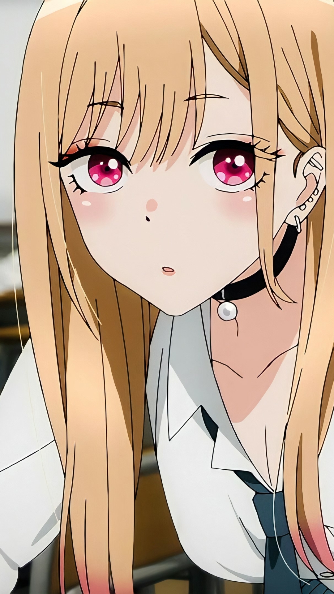 Mobile wallpaper: Anime, Marin Kitagawa