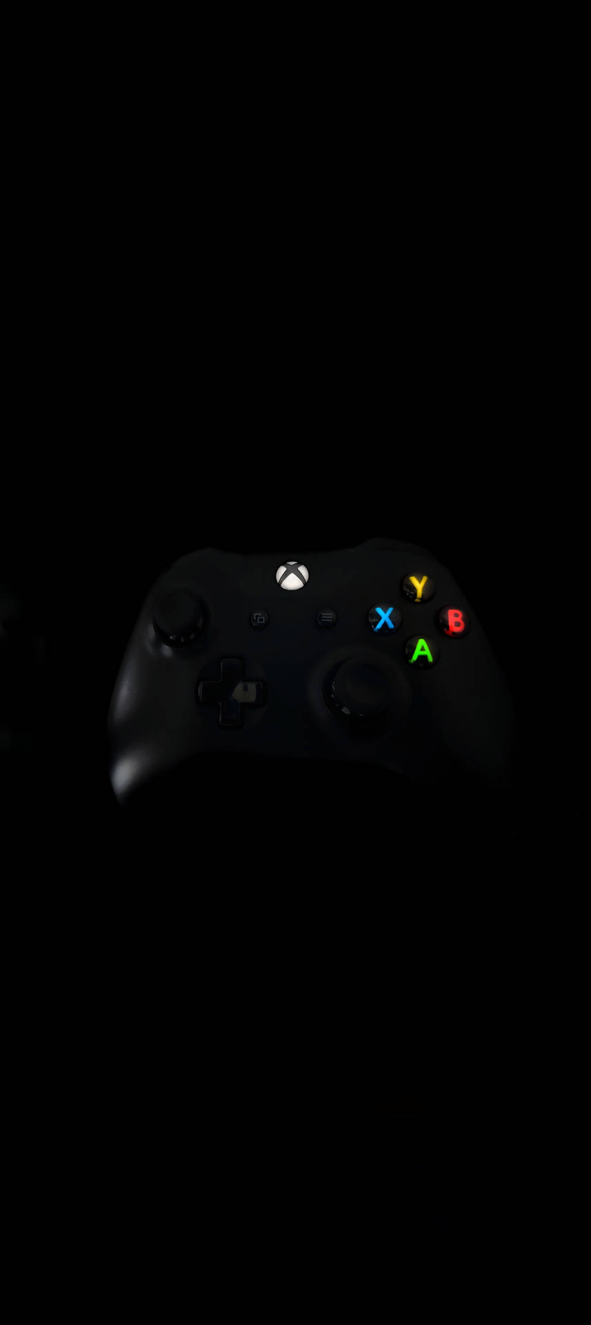 Download Black Xbox Controller 8K Phone