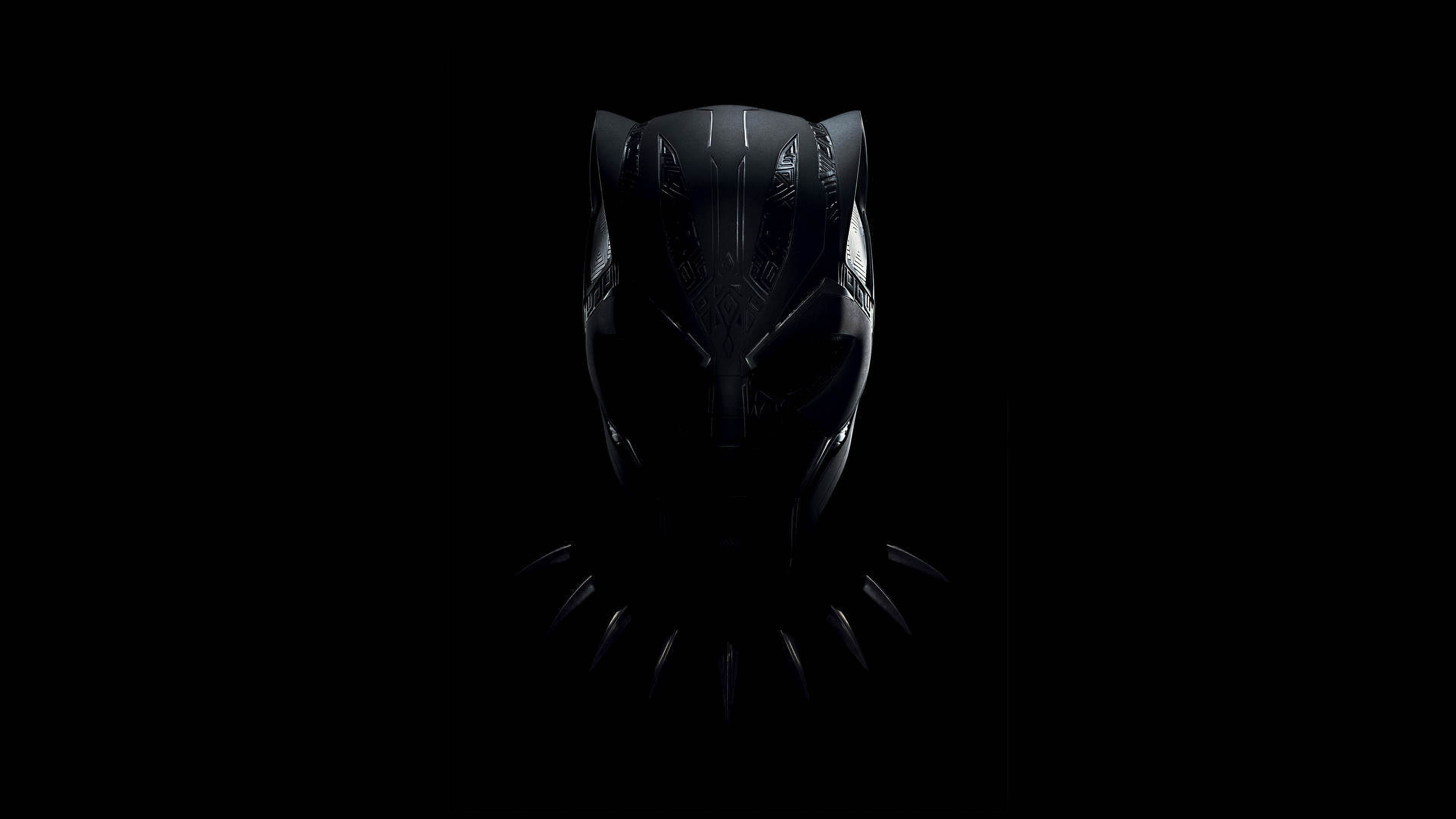 Dark Black Panther Wallpaper 8K