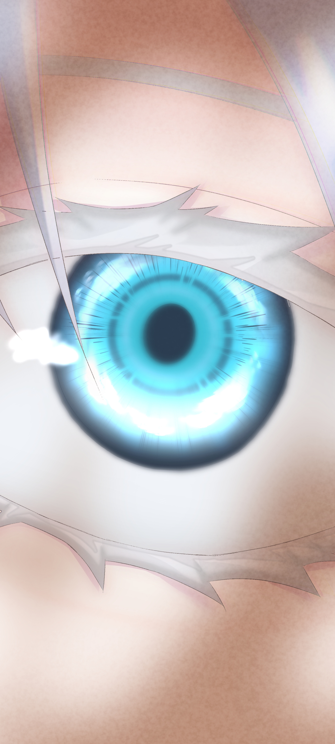 Anime, Eye, Satoru Gojo, Jujutsu Kaisen