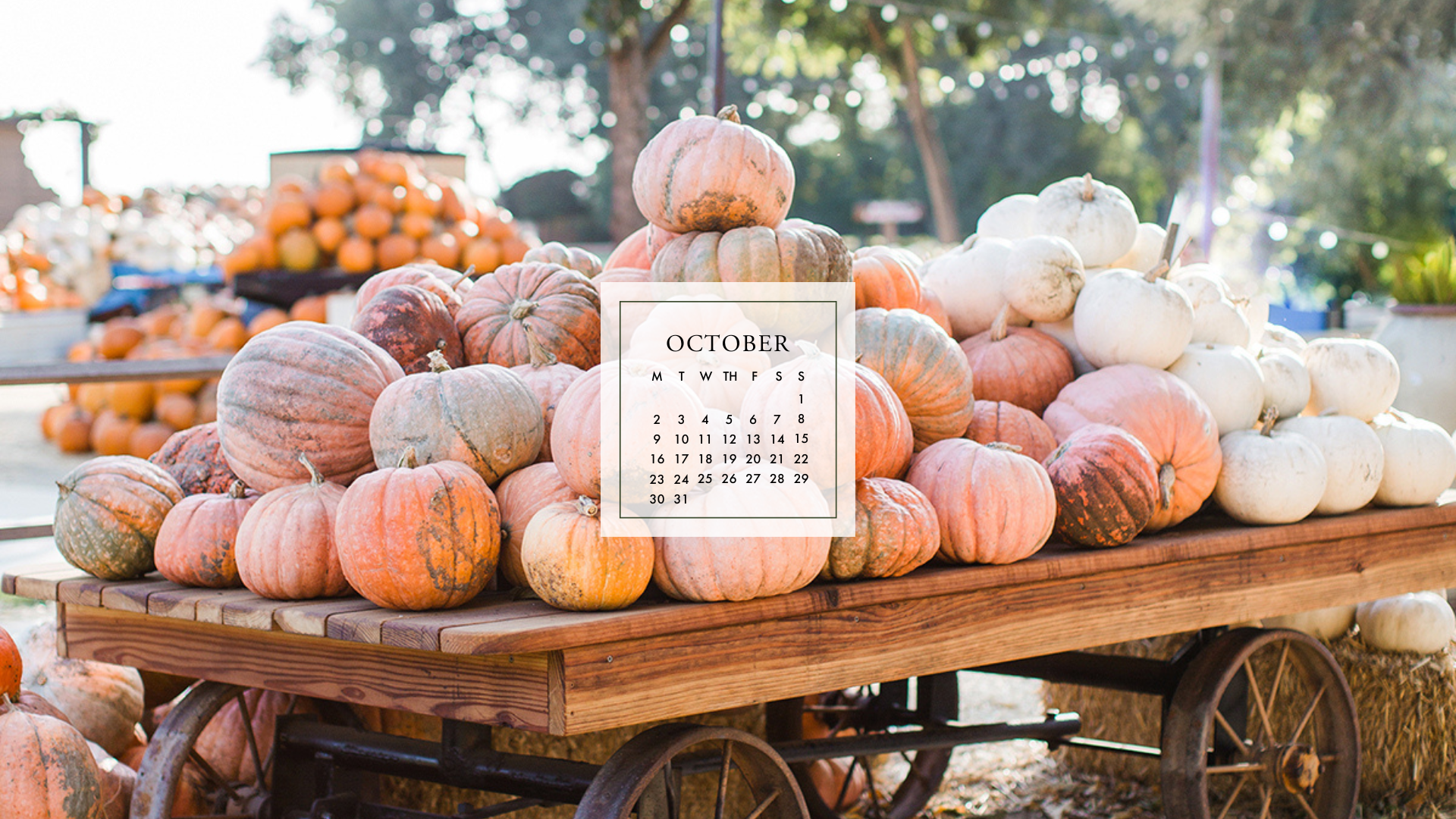 October and Halloween Tech Background
