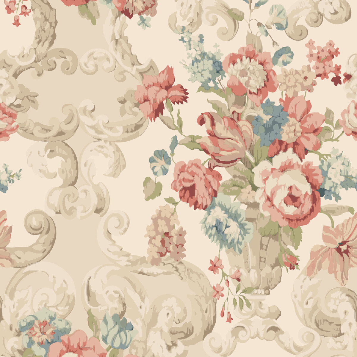 Mulberry Home Rococo Wallpaper