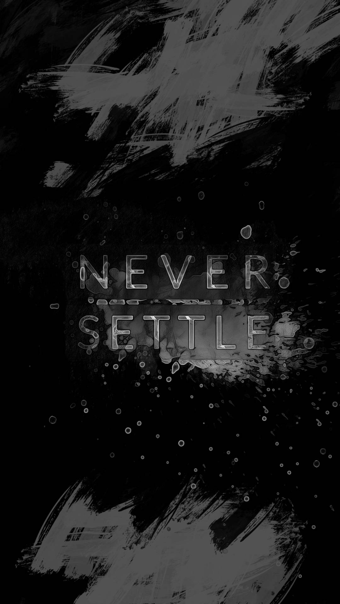 4k Ultra iPhone Never Settle Wallpaper
