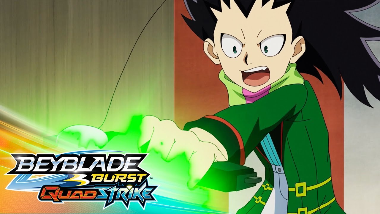 Ken Midori trains for battle. BEYBLADE
