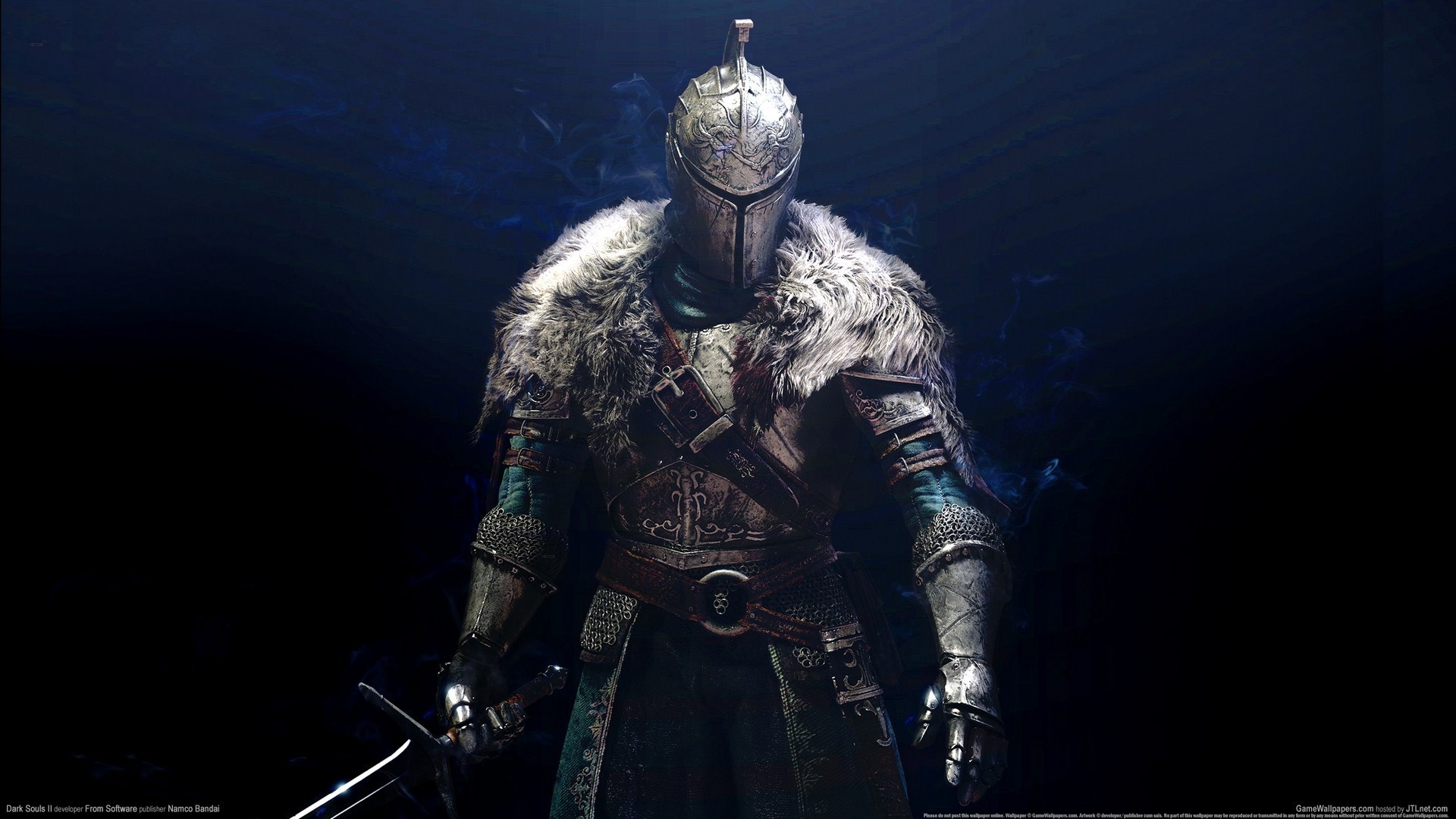 Wallpaper warrior, game, Dark Souls 2