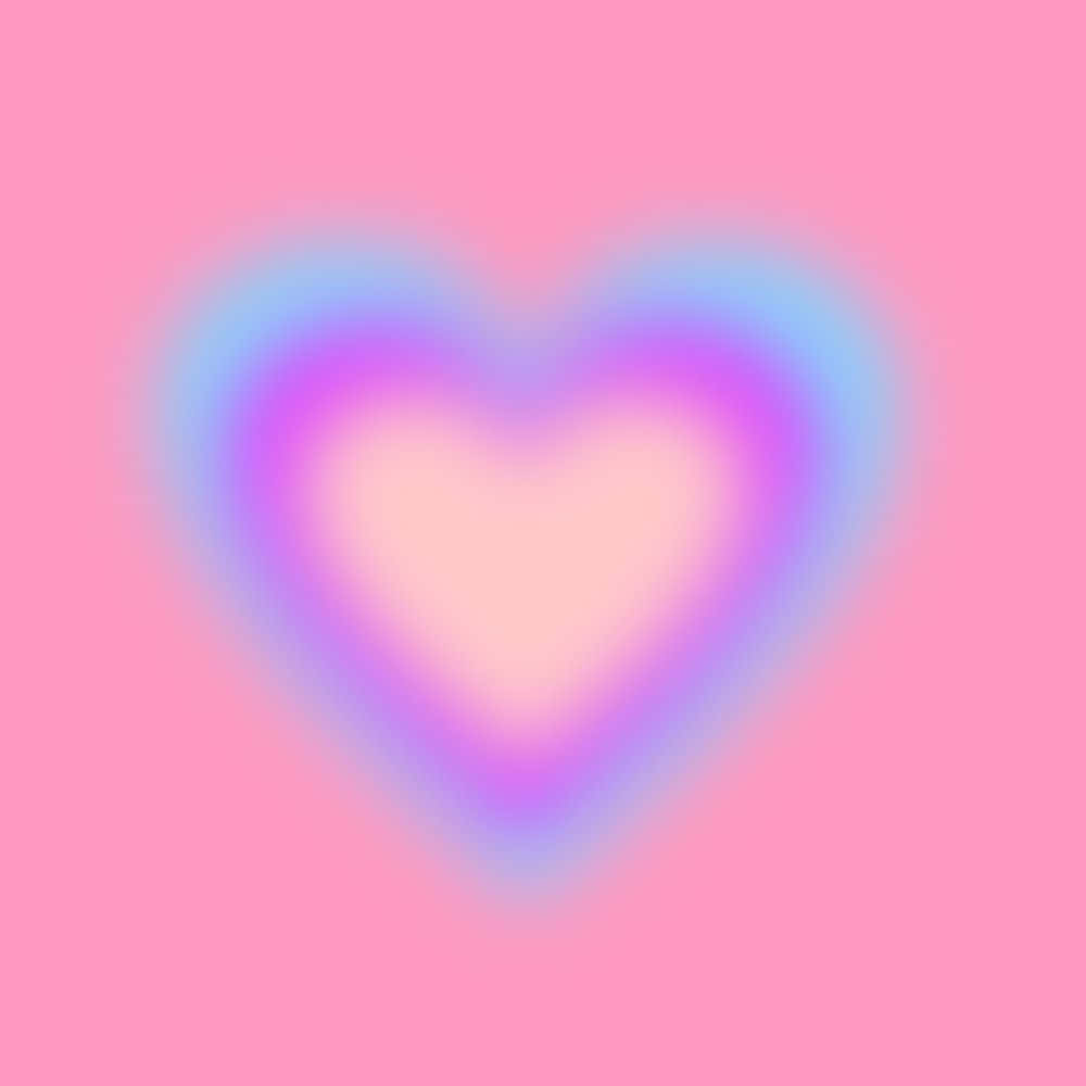 Blurry Heart Wallpaper