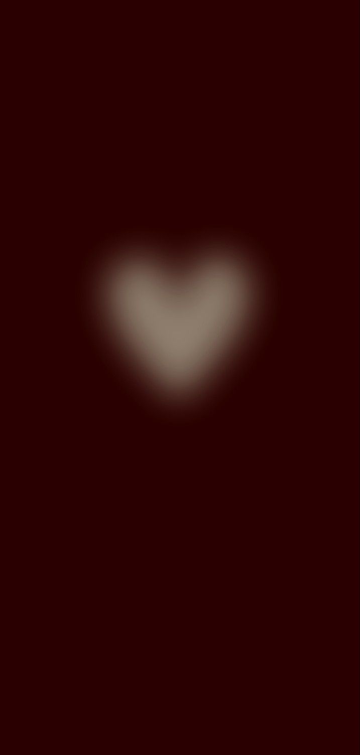 Dark red blurred heart wallpaper