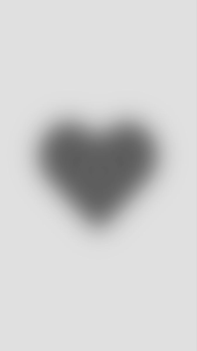blurred black heart iphone wallpaper