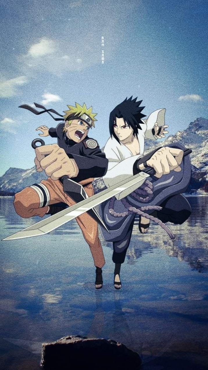 Naruto and Sasuke Wallpaper