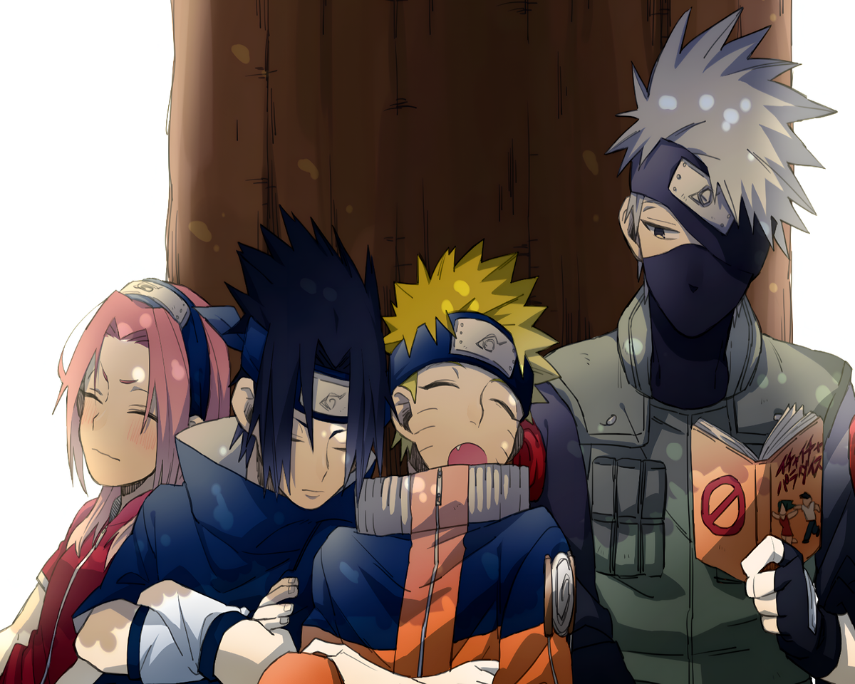 Kakashi Naruto Sasuke Sakura 8 x 10