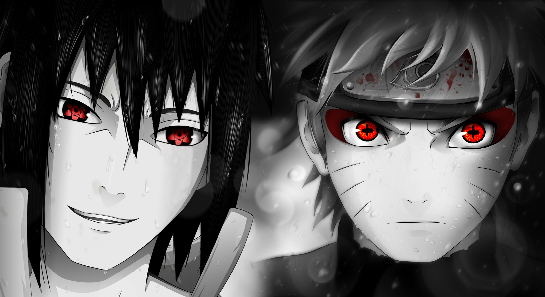Naruto and Sasuke Wallpaper