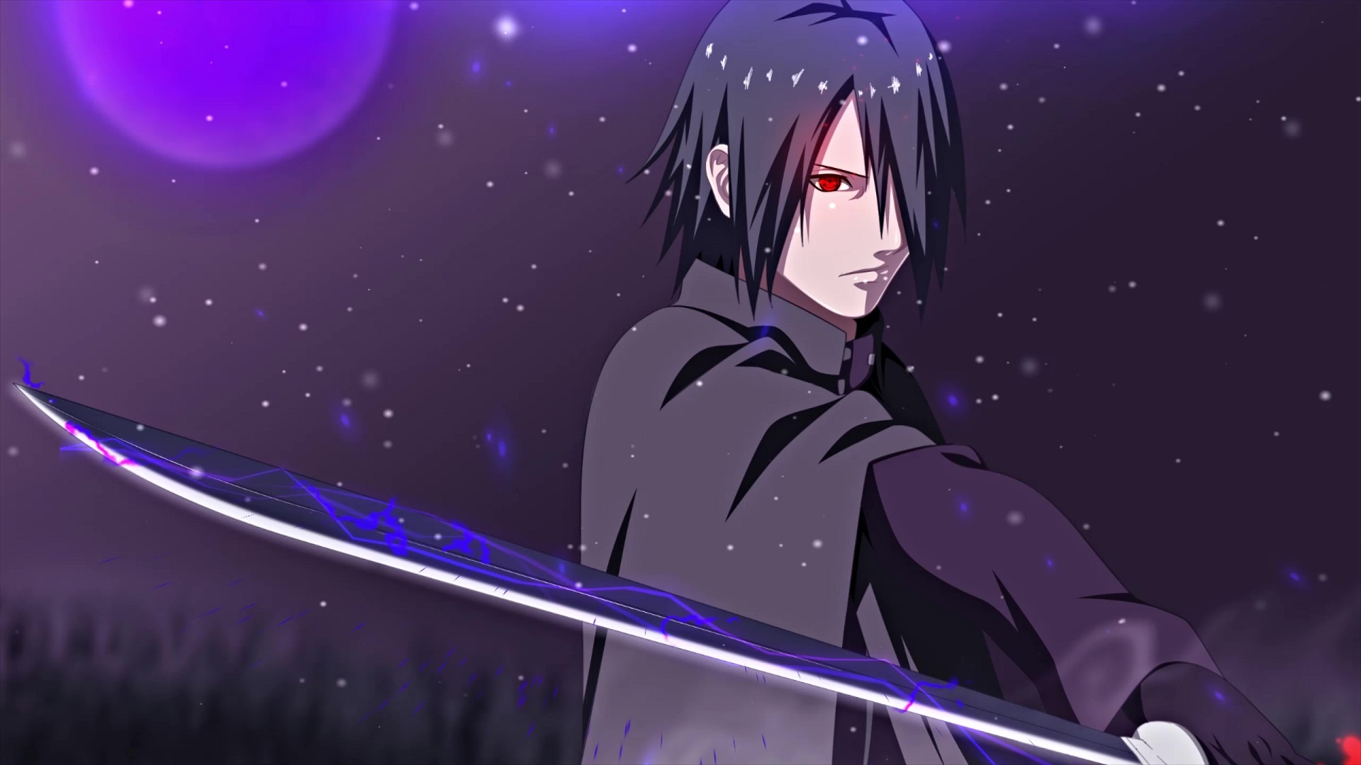 Uchiha Sasuke Lightning Blade Naruto
