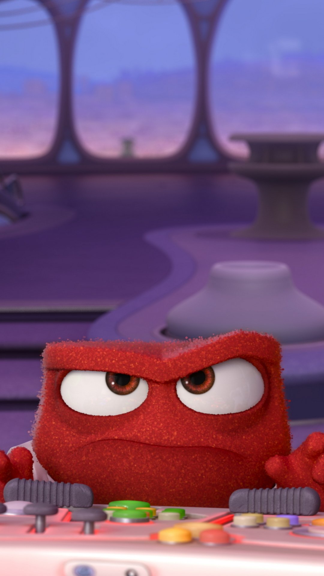 Anger (Inside Out) Phone Wallpaper