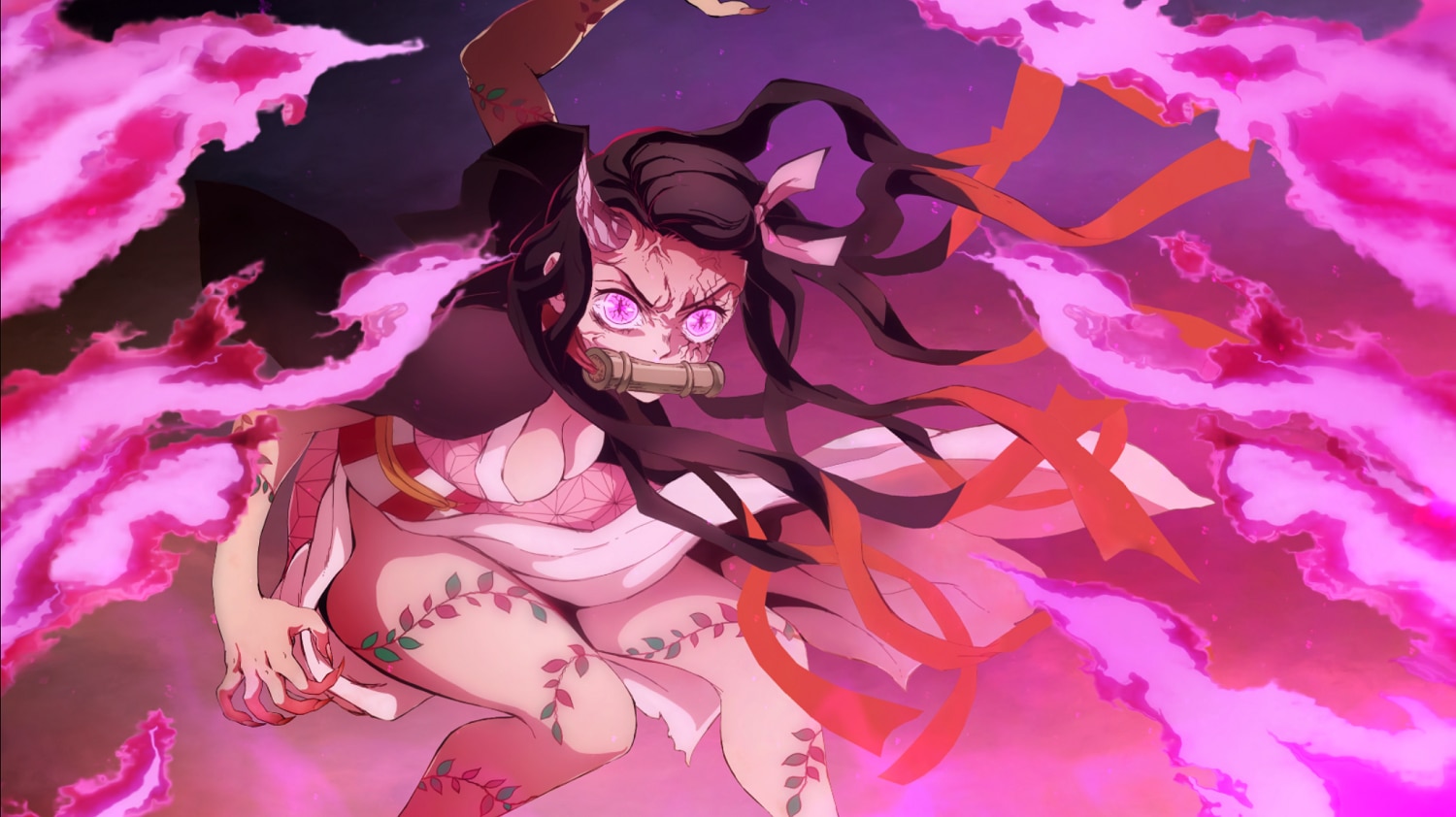 Nezuko Kamado Awakened 4k {Artwork