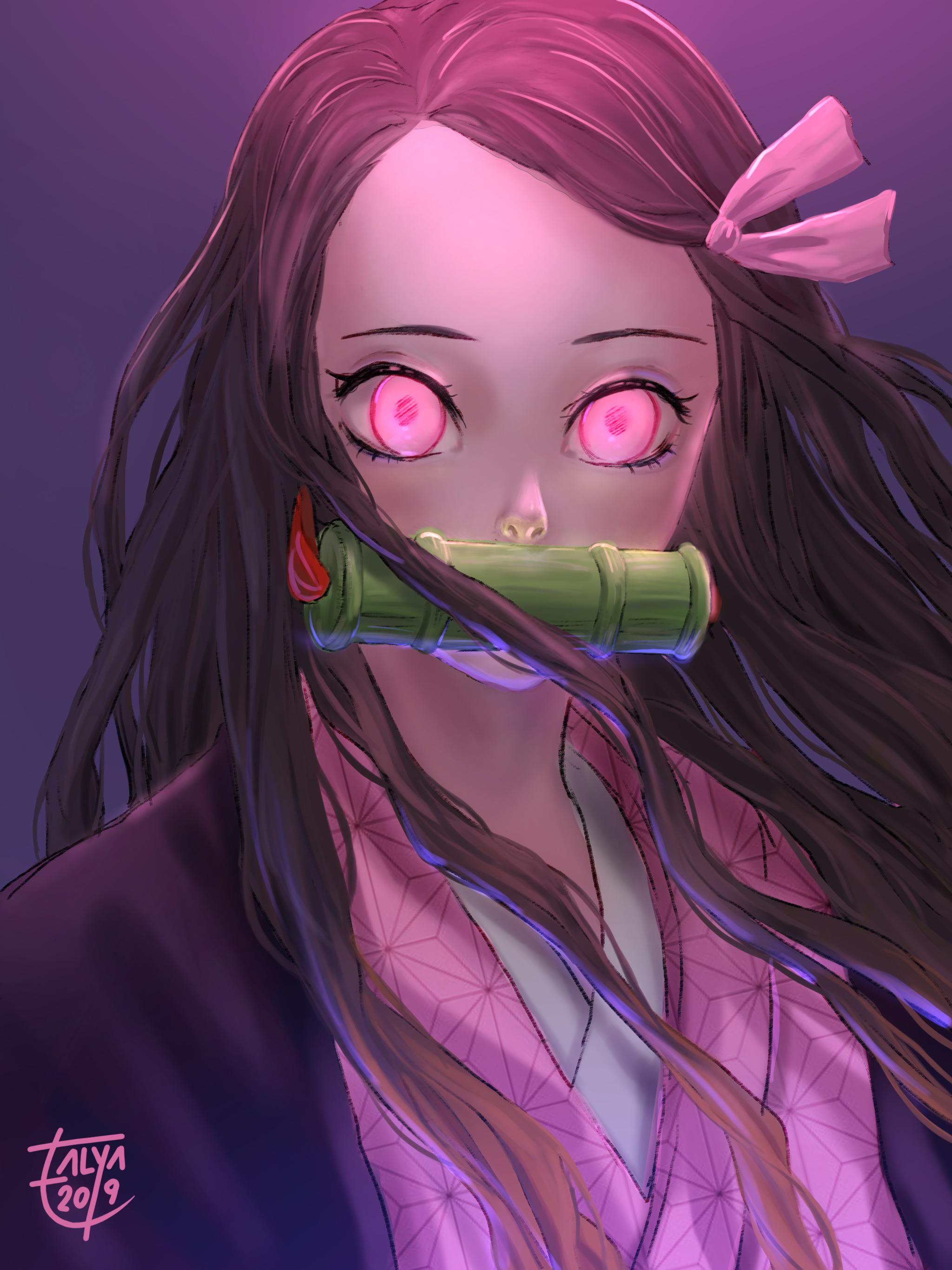 Nezuko fanart I've made 'cause I love