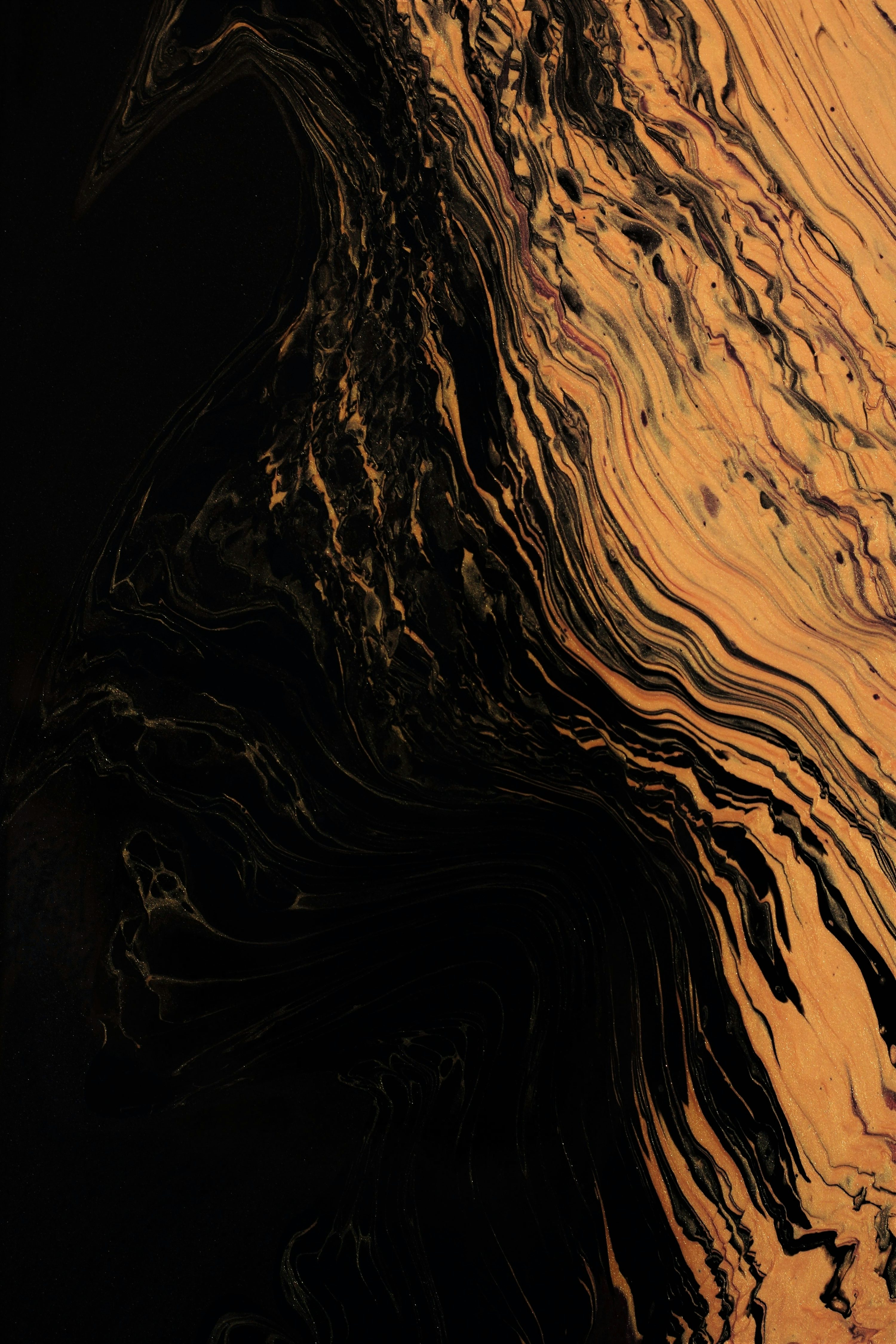 Black Liquid Picture. Download Free