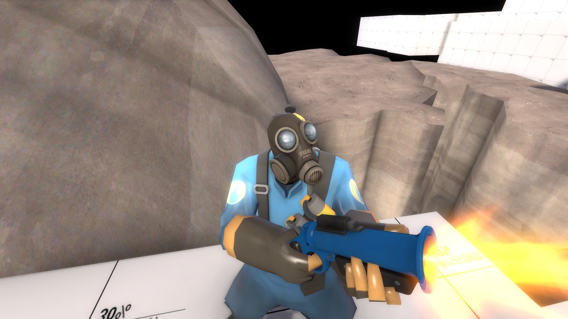 Reflective Pyrovision Goggles Team