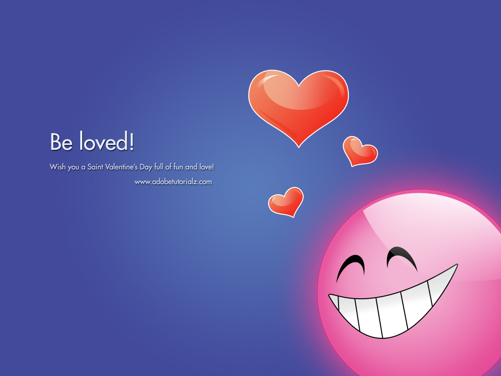 Valentine's Day Wallpaper. Photohop Tutorials Designstacks
