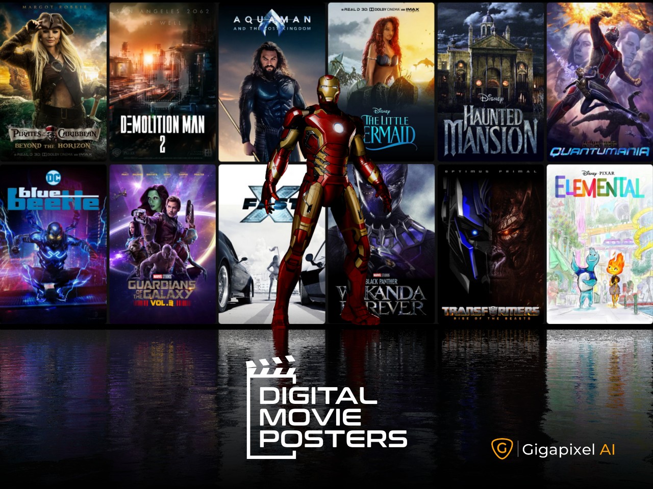 Digital Movie Poster Collection