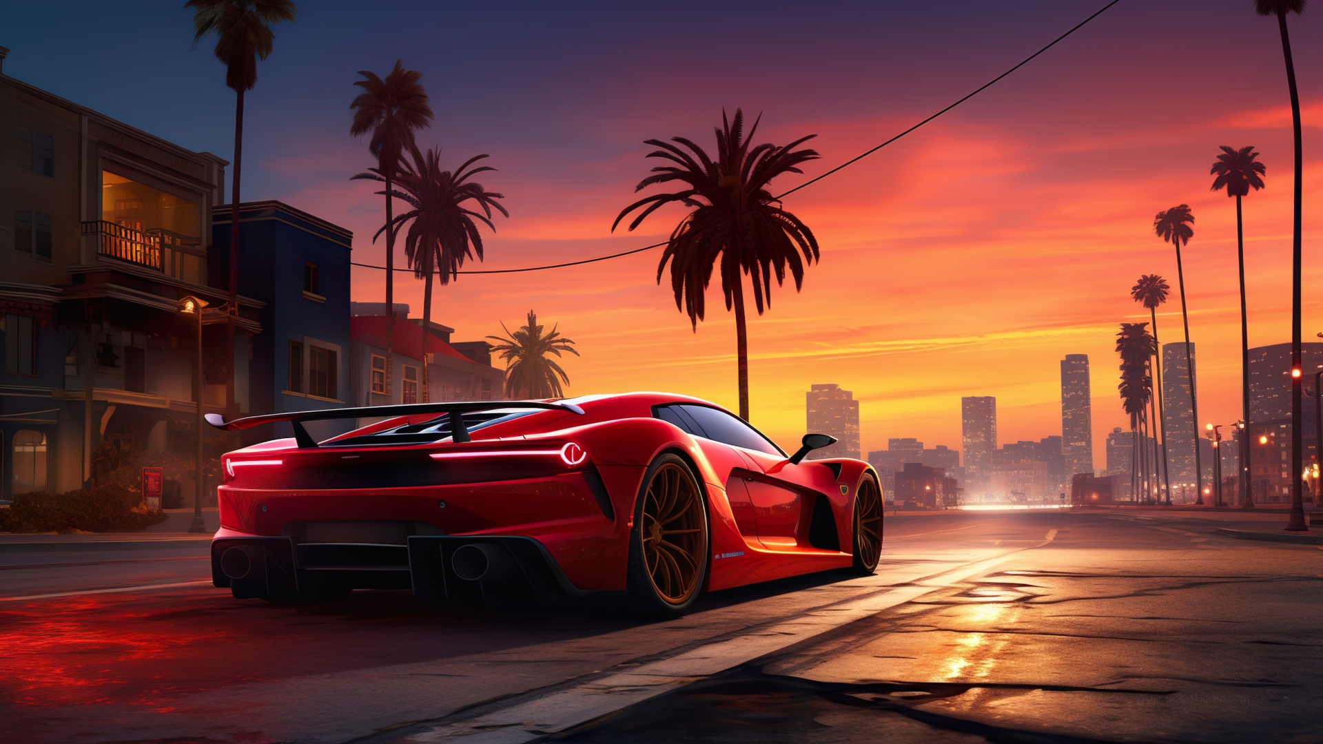 GTA 6 Wallpaper, Vice City, Games