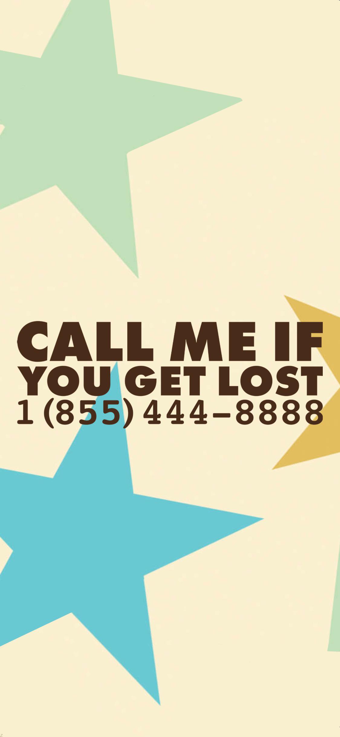 call me if you get lost website