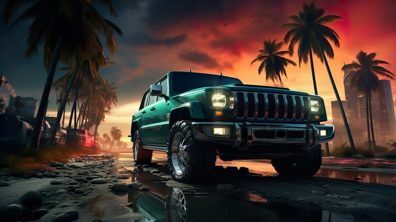 GTA 6 Wallpaper Resolution, Fan