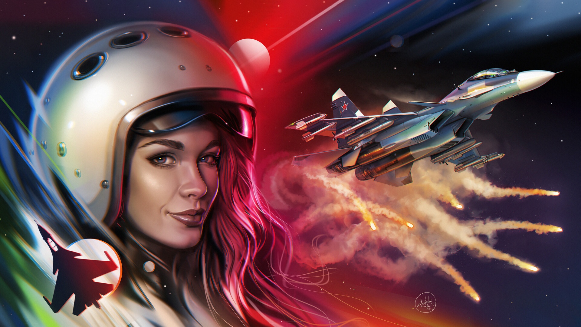 Wallpaper Girl, Look, The plane