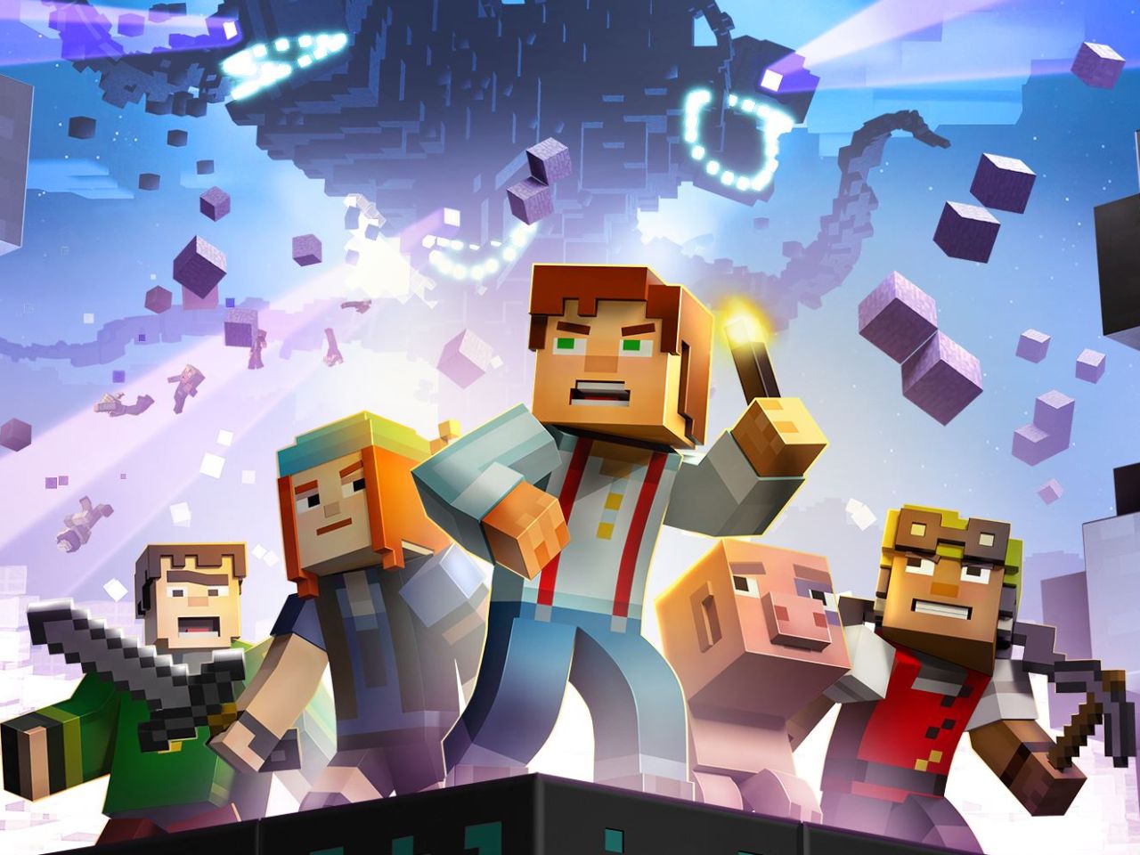 The first episode of Minecraft: Story