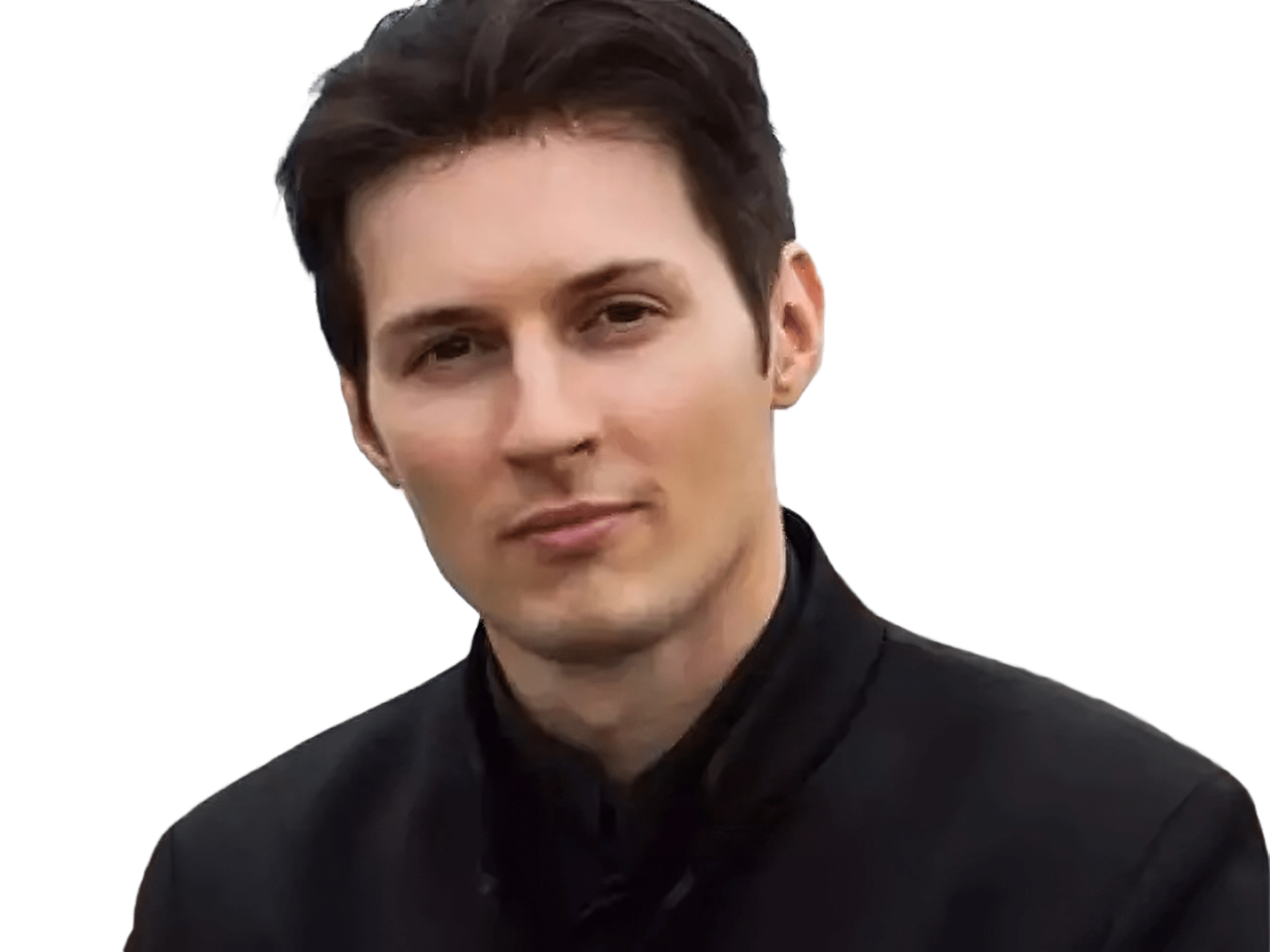Vintage PNG Image of Pavel Durov, CEO