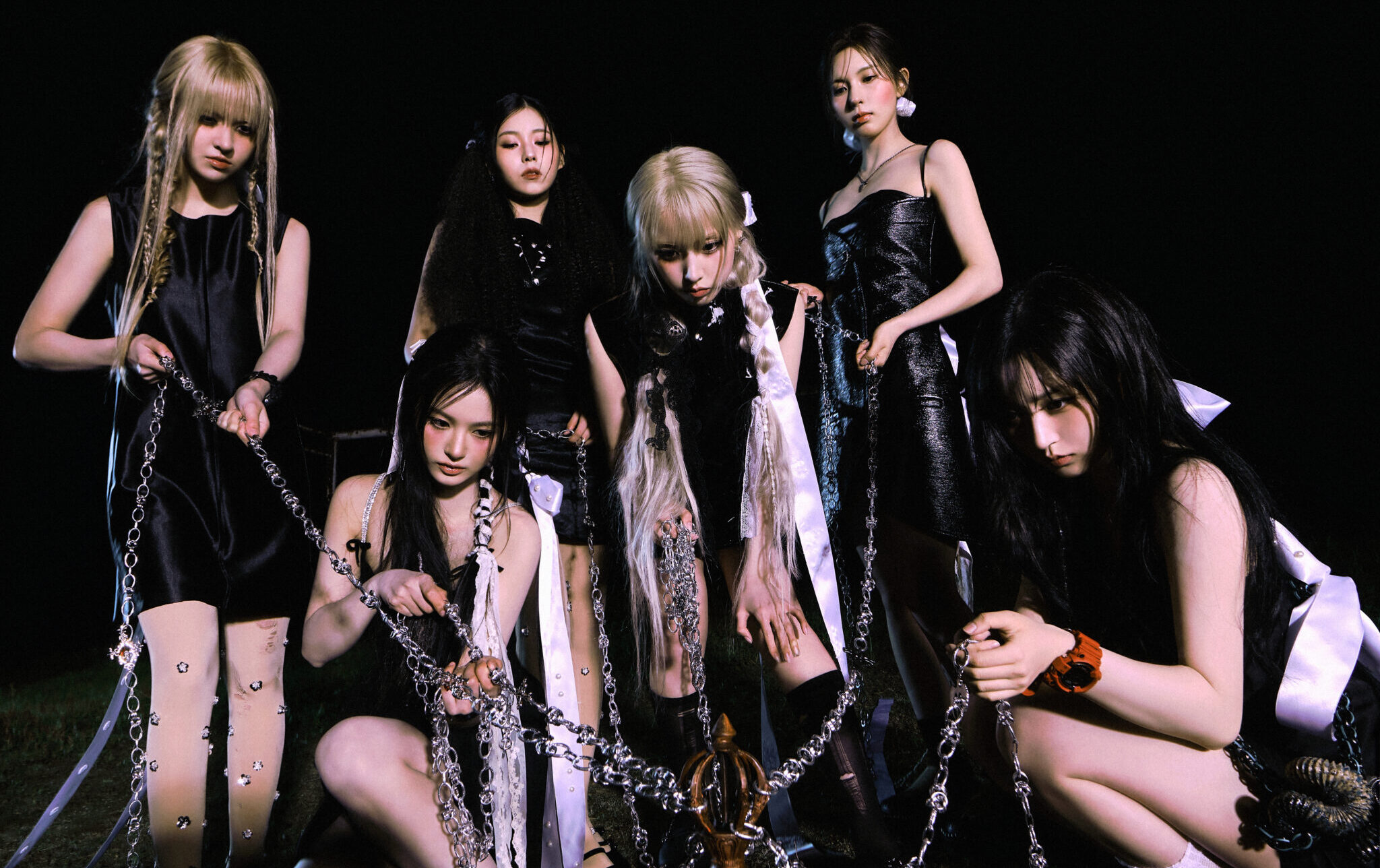 NMIXX Delivers a Dark Summer Concept