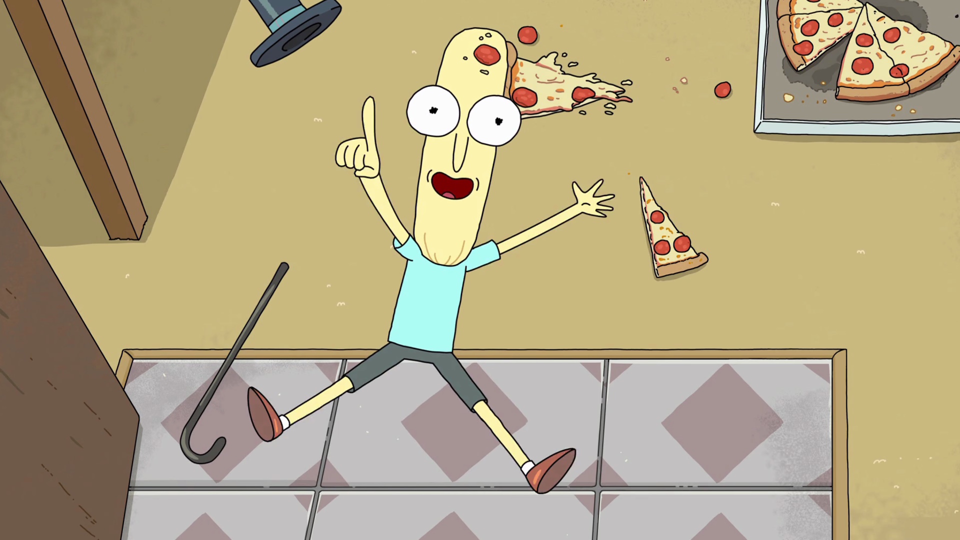 Crazy RICK AND MORTY Character