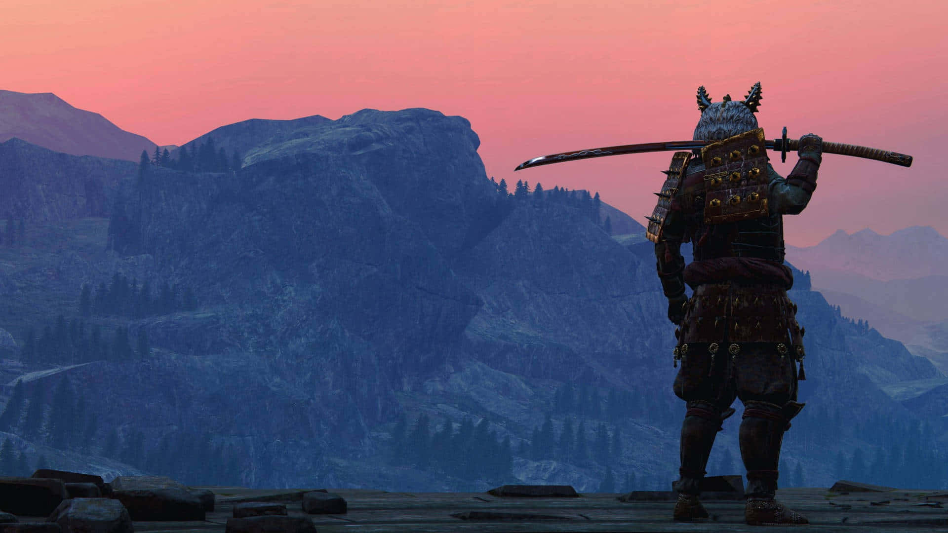 Majestic Samurai Landscape
