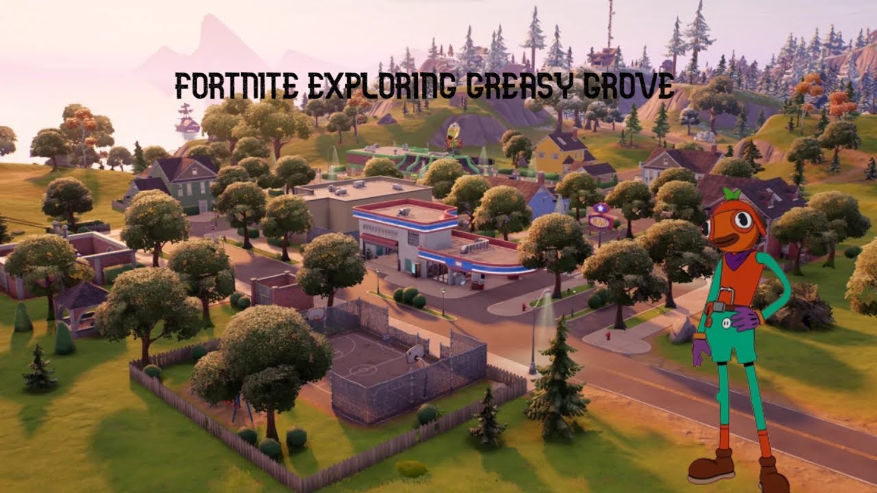 Fortnite Exploring Greasy Grove