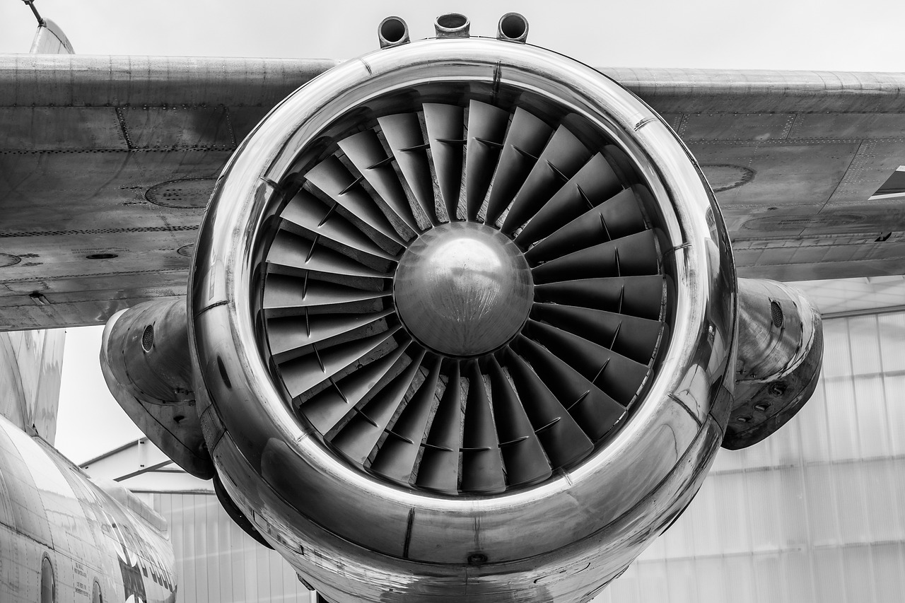 Aircraft Turbine Engine Jet