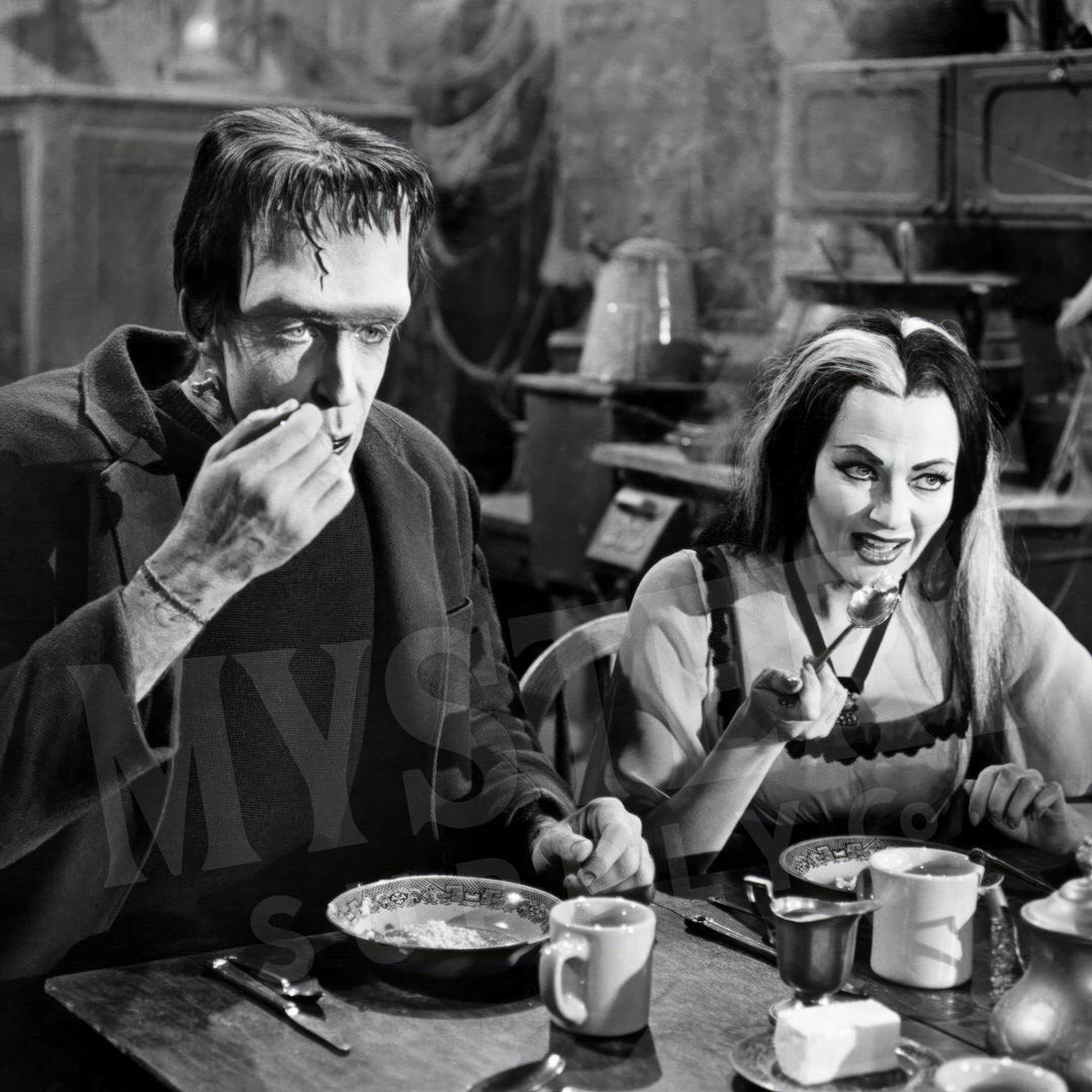 Herman and Lily Munster Monster Couple