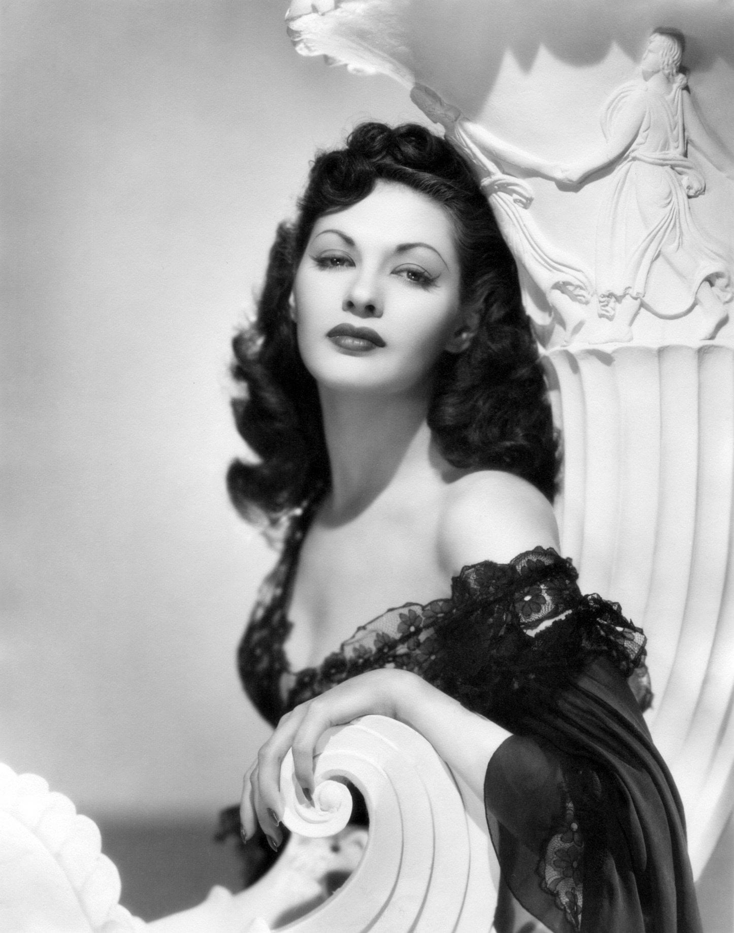 Yvonne De Carlo, aka Lily Munster, just
