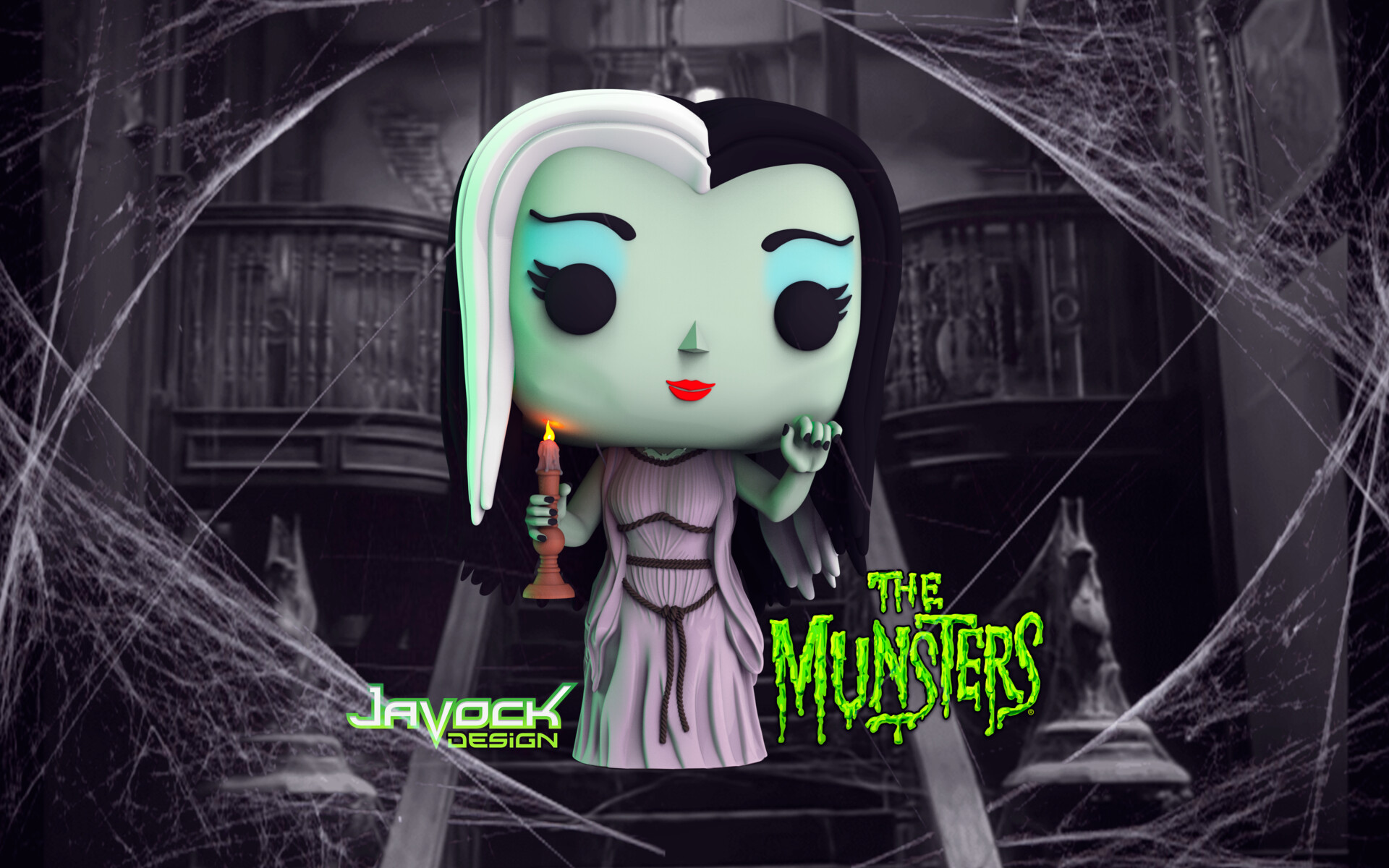 The Munsters Funko pop Custom