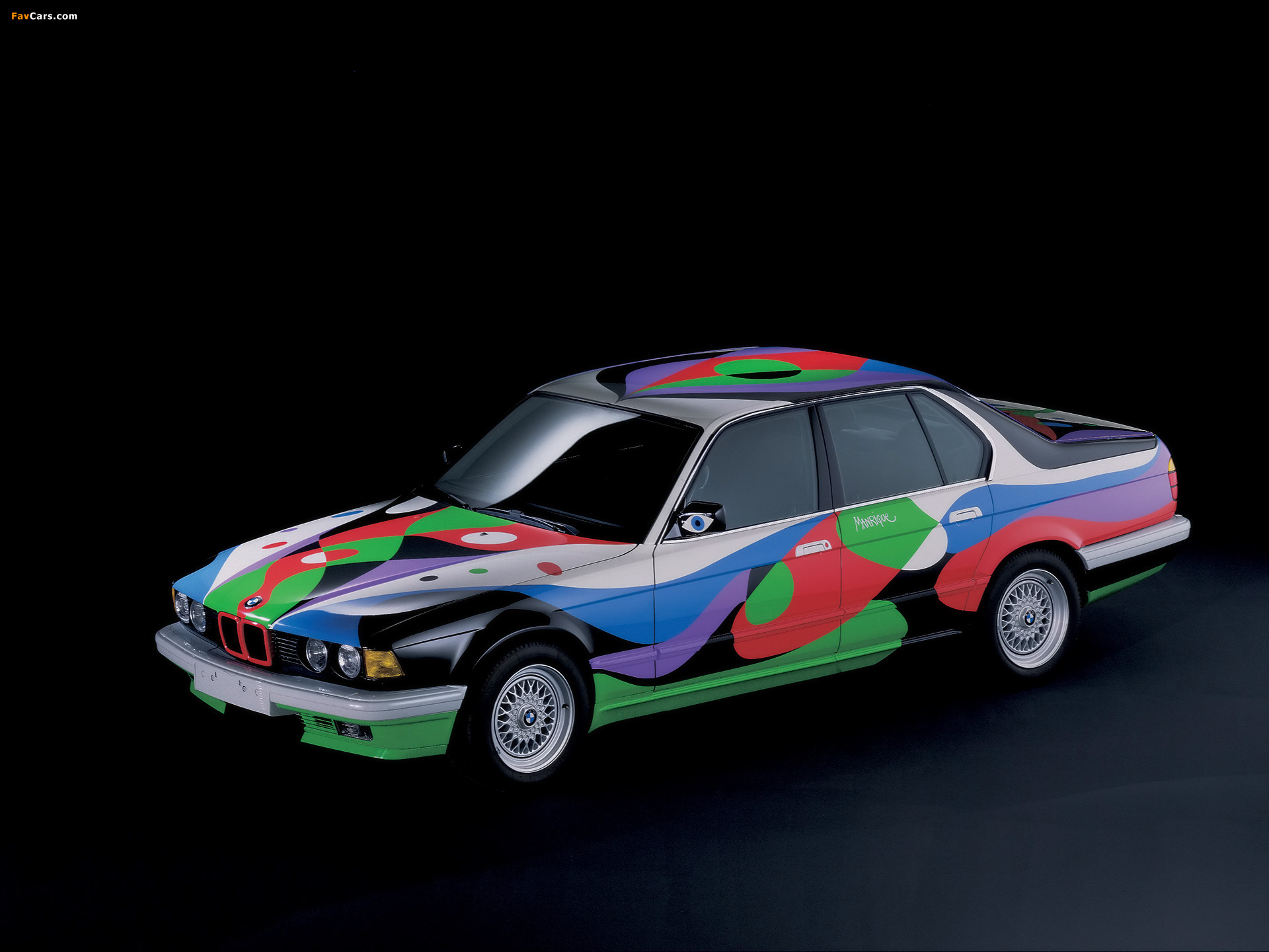 BMW 730i Art Car by César Manrique E32