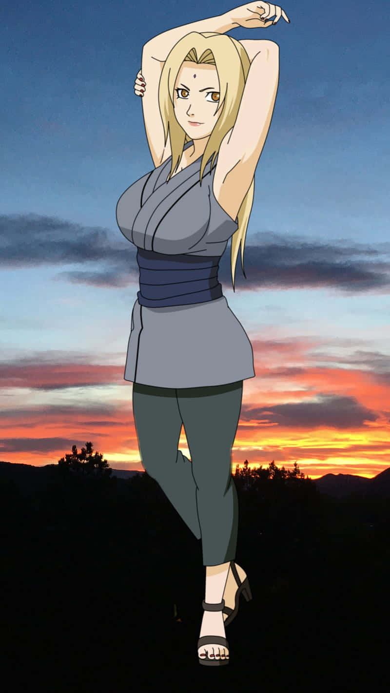 Tsunade iPhone Wallpaper