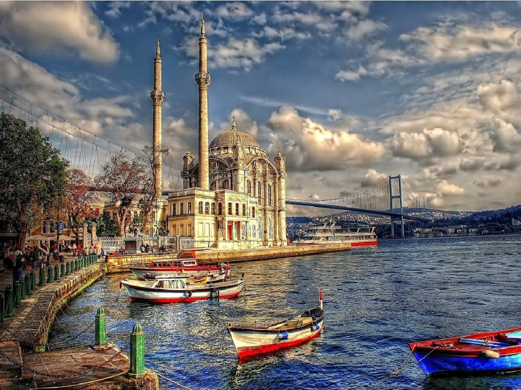 Ortakoy Beach, Turkey Wallpaper