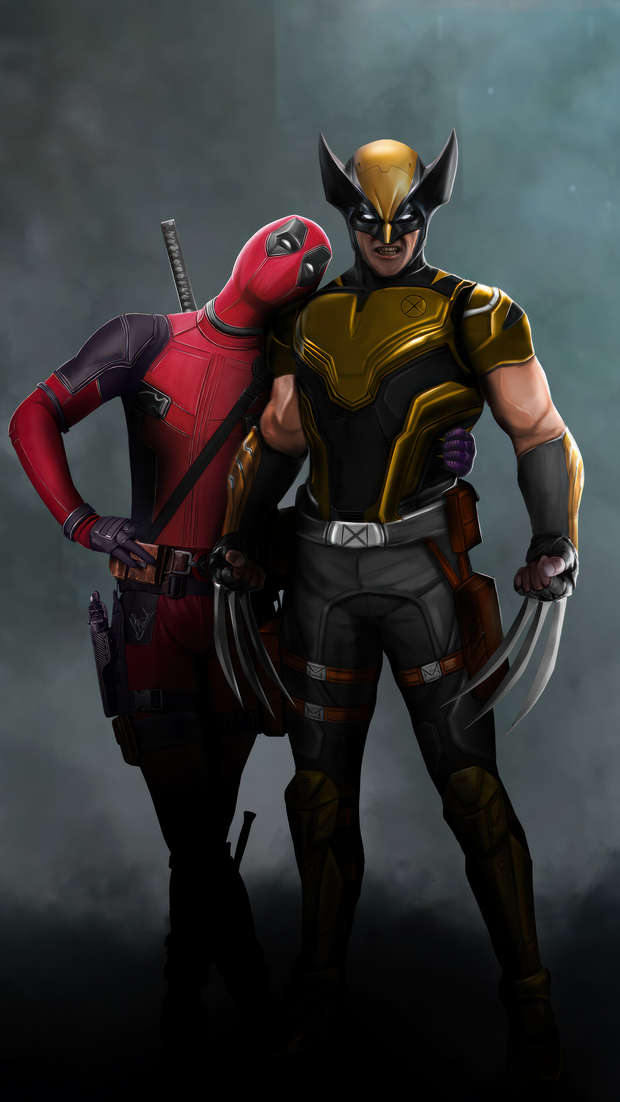 Deadpool & Wolverine Wallpaper 4K HD PC