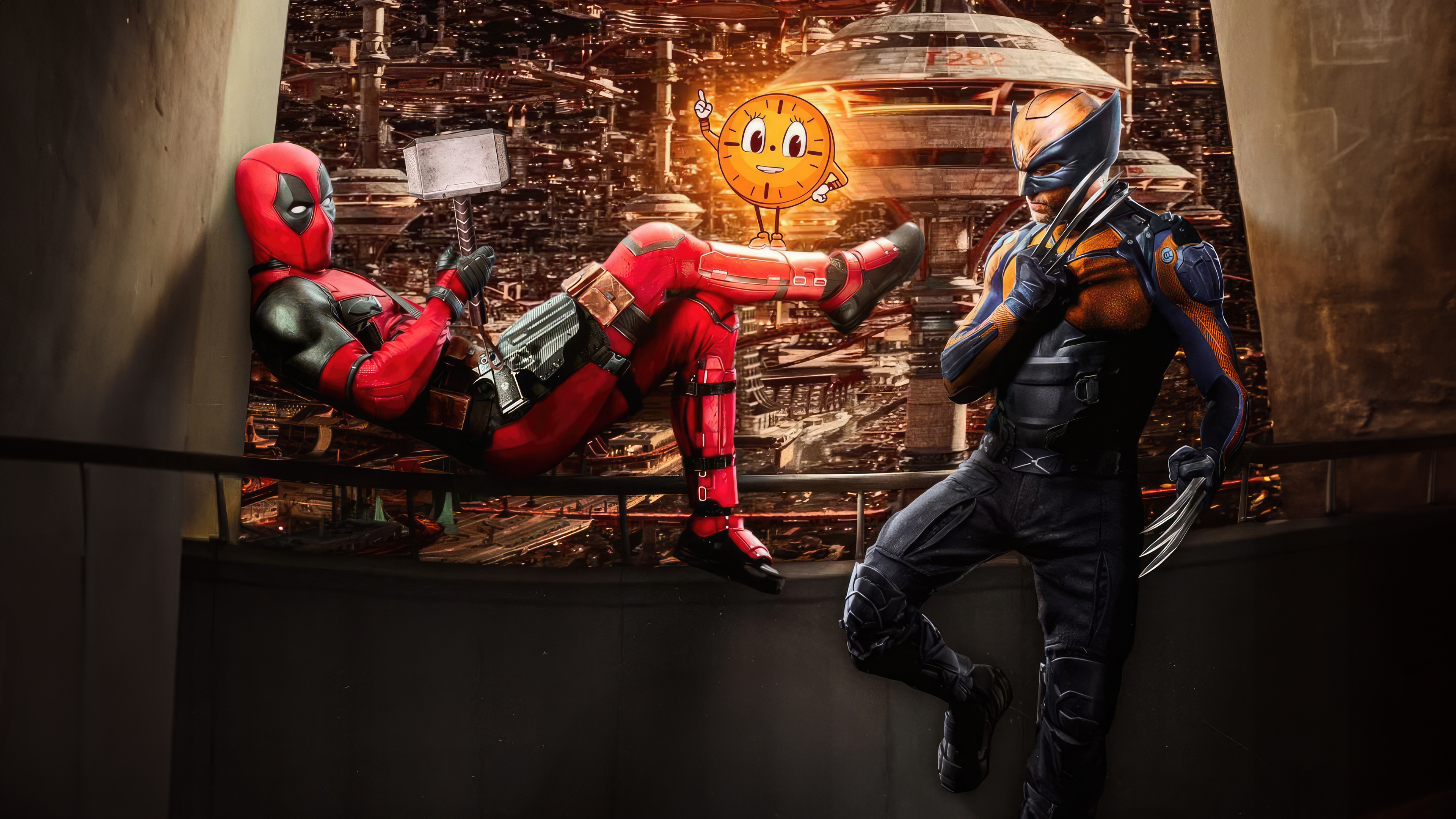 Deadpool 3 2024 Artwork Galaxy