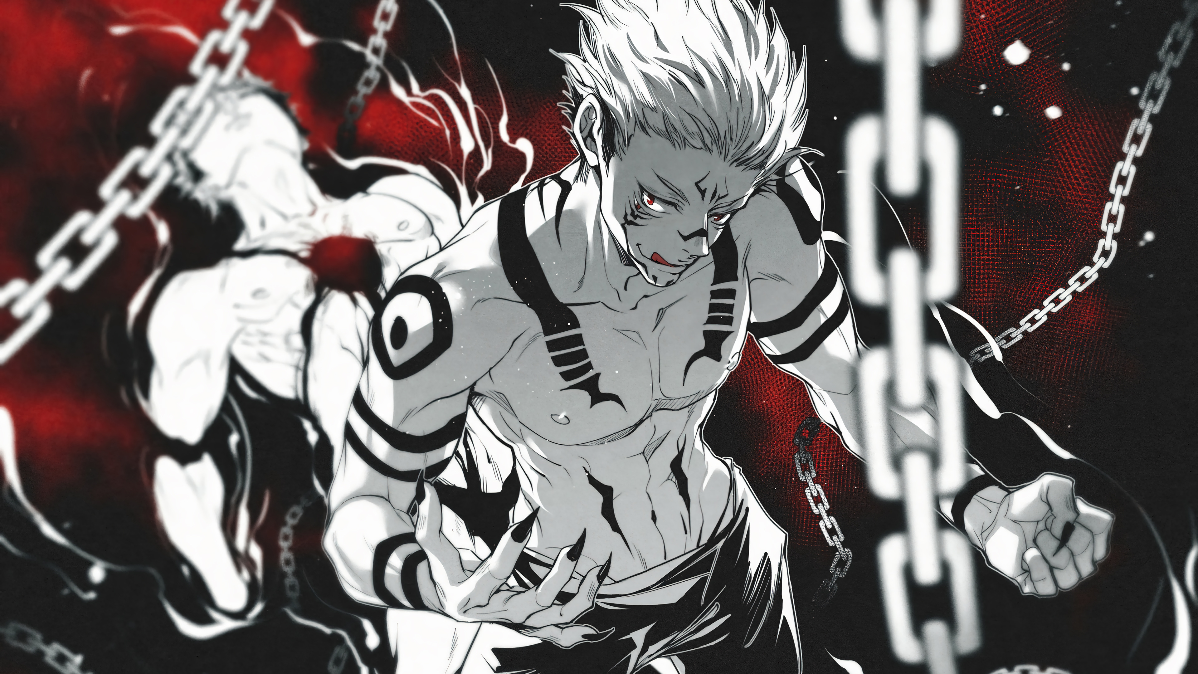 Sukuna Yuji Itadori Jujutsu Kaisen HD