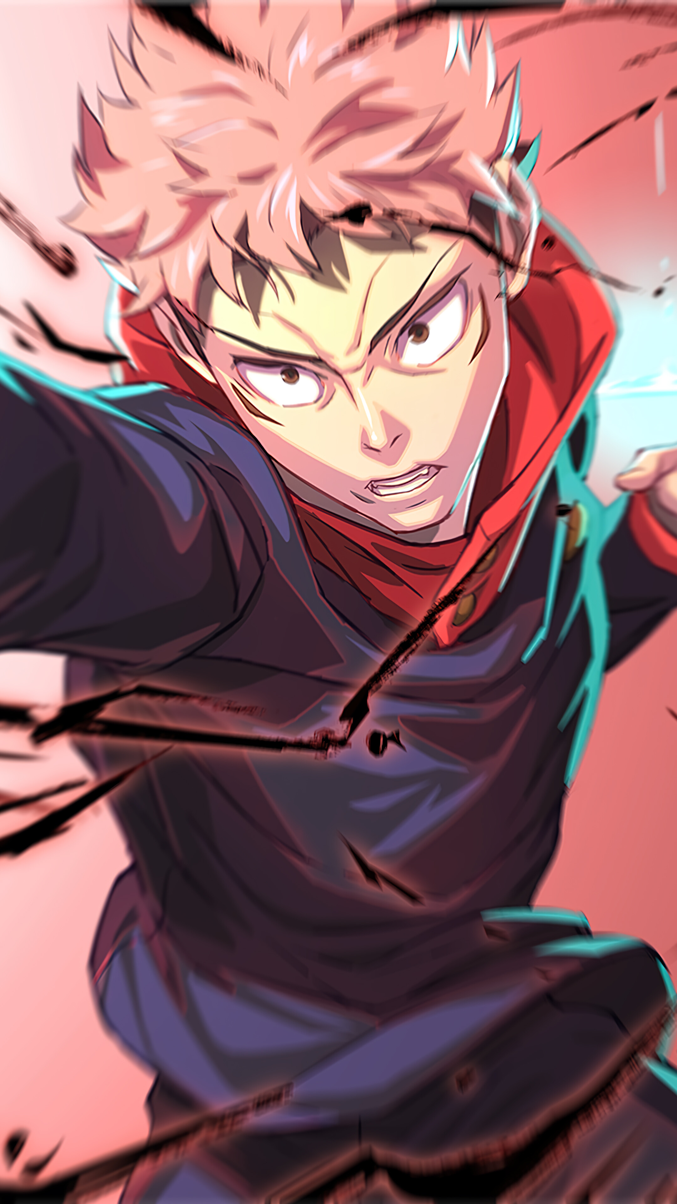 Yuji Itadori (Jujutsu Kaisen) Wallpaper iPhone Phone 4K e