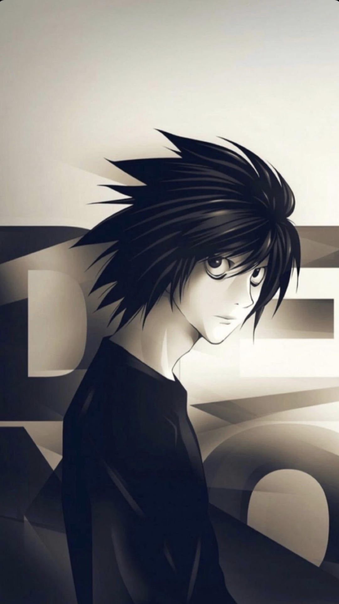 Phone wallpaper of L (Trash_God), r