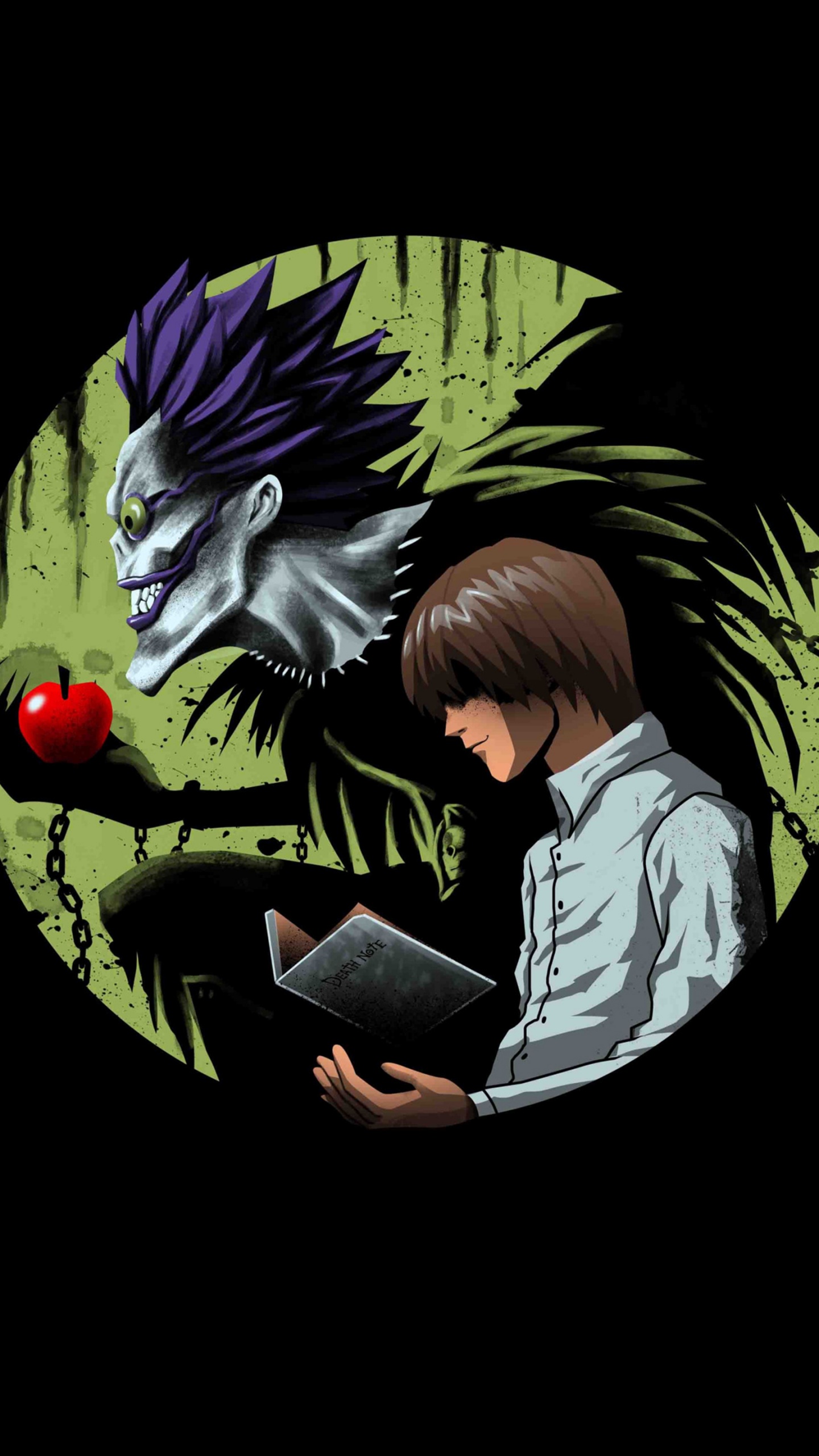 Light Yagami Wallpaper 4K, Death Note