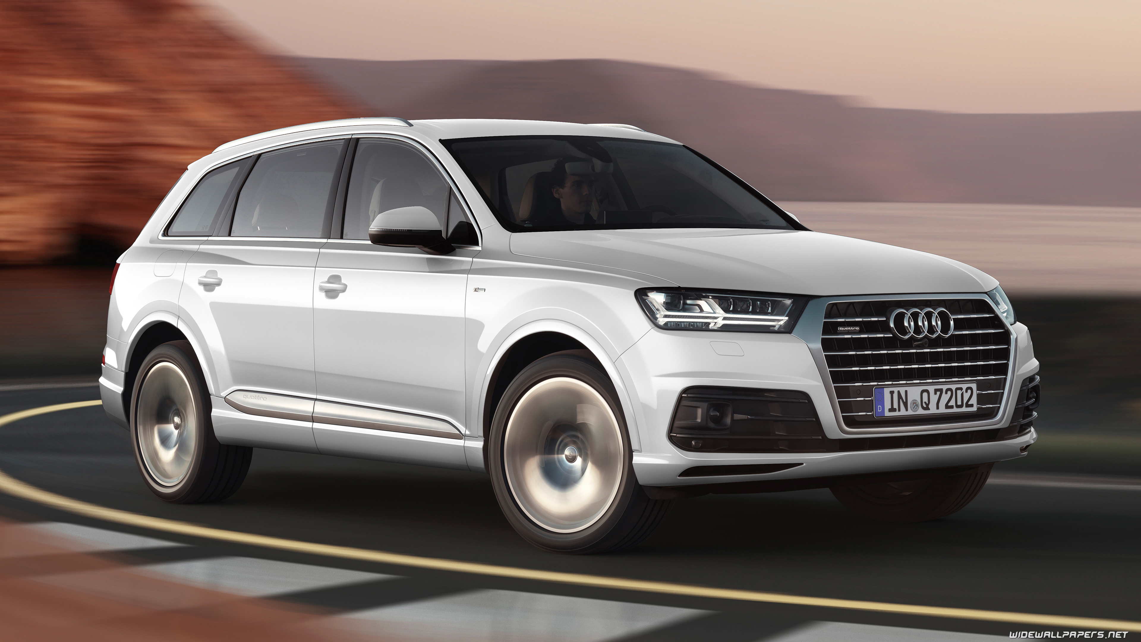 Audi Q7 cars desktop wallpaper 4K Ultra HD