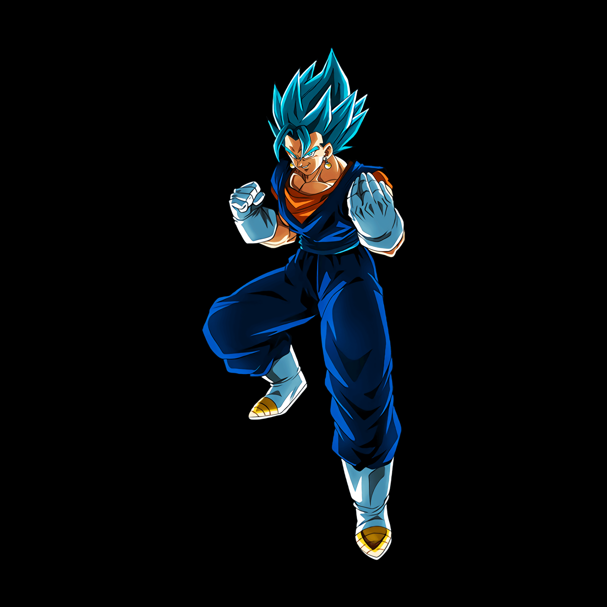 Super Saiyan God Wallpaper 4K, Vegito