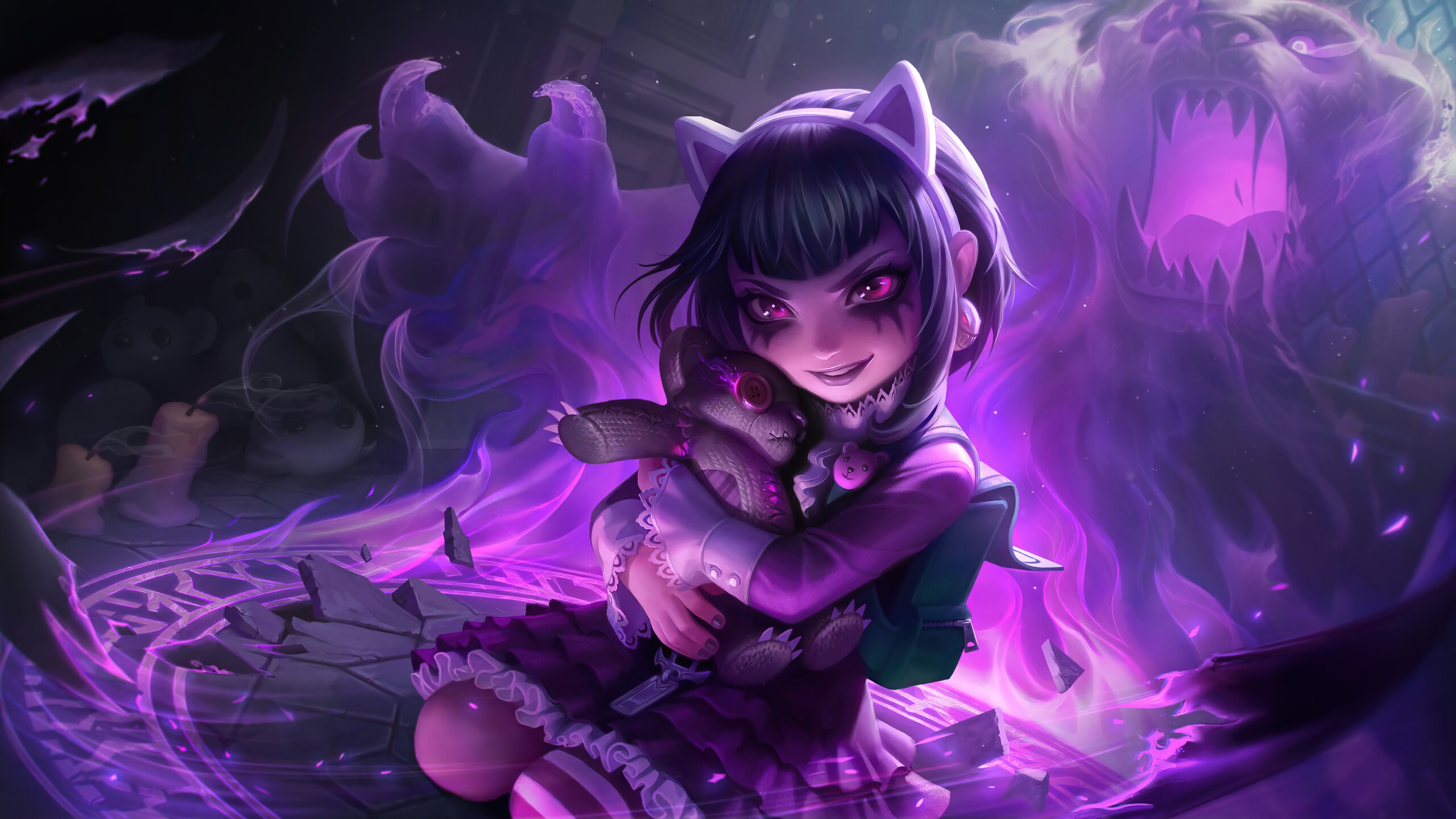 Goth Annie Update Wallpaper iPhone Phone 4K e